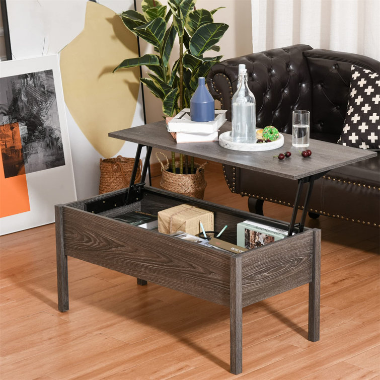 Sturdy coffee deals table with storage